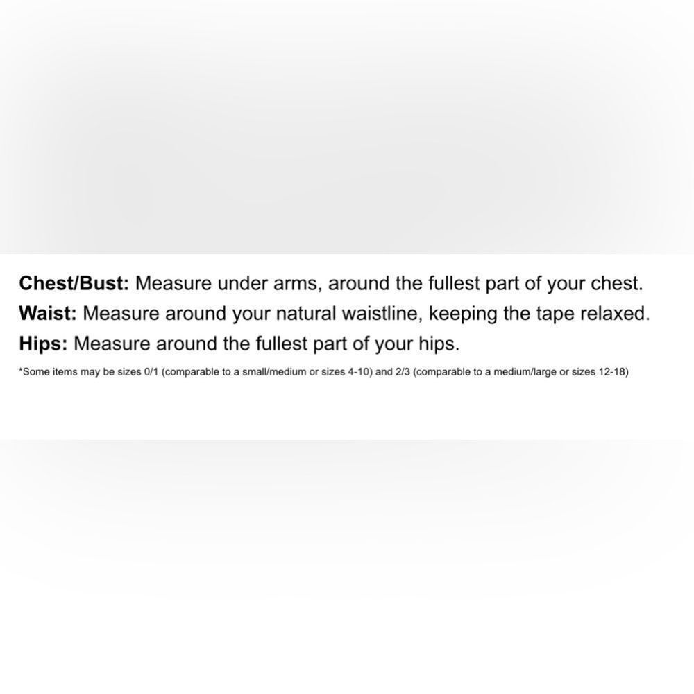 CHICO’S SIZE CHART - Picture 3 of 5
